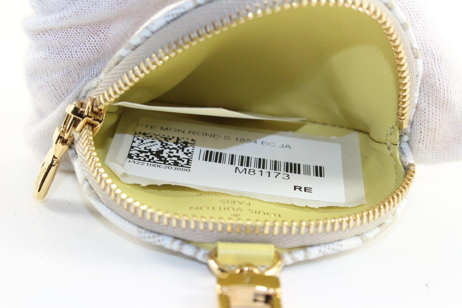 LOUIS VUITTON Rare 1854 Monogram Coin Purse 2LV1212K 2