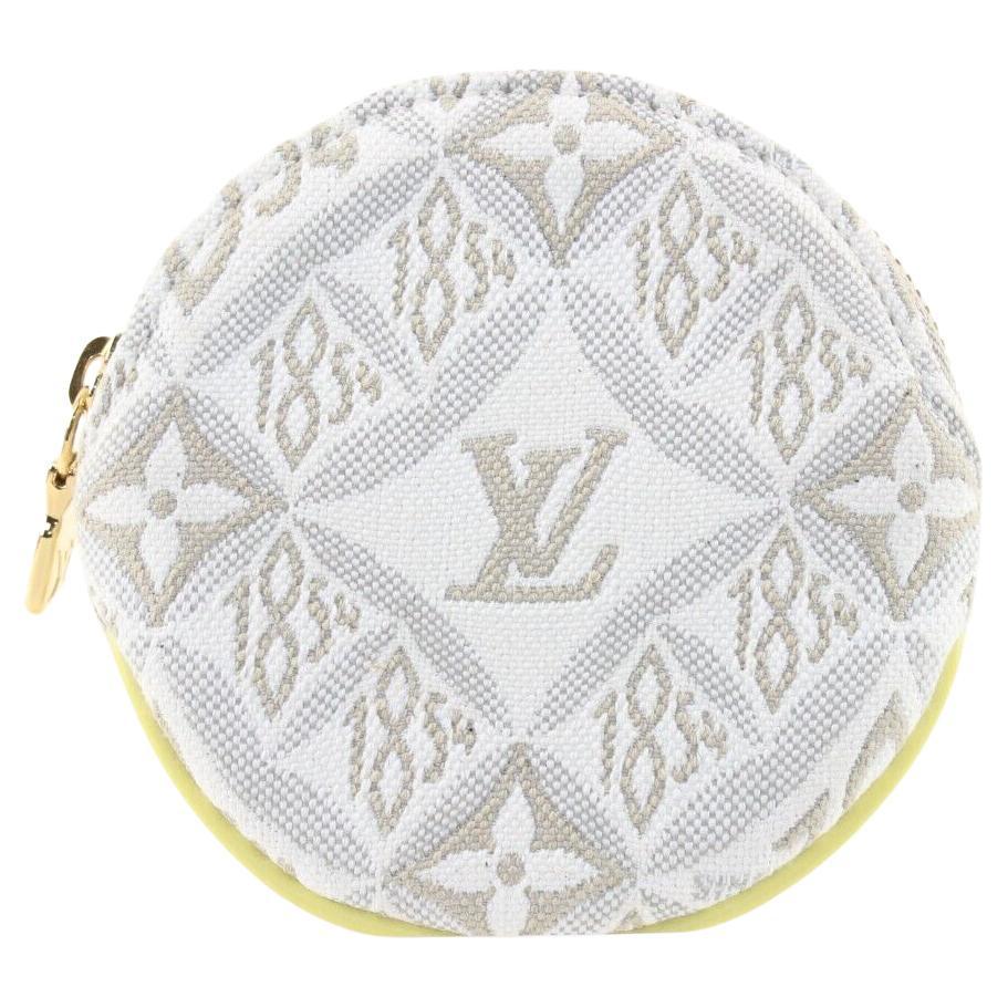 LOUIS VUITTON Rare 1854 Monogram Coin Purse 2LV1212K For Sale