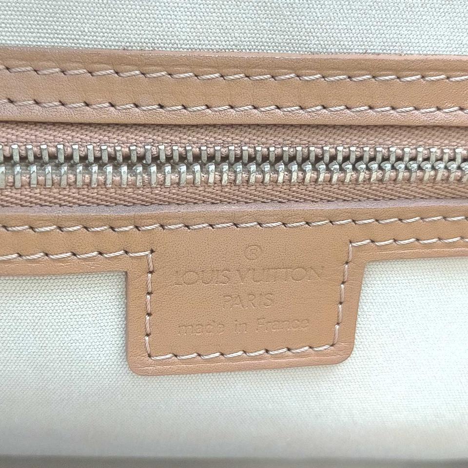 Louis Vuitton Rare Beige Monogram Mini Lin Josephine GM Speedy Boston Bag 862724 3