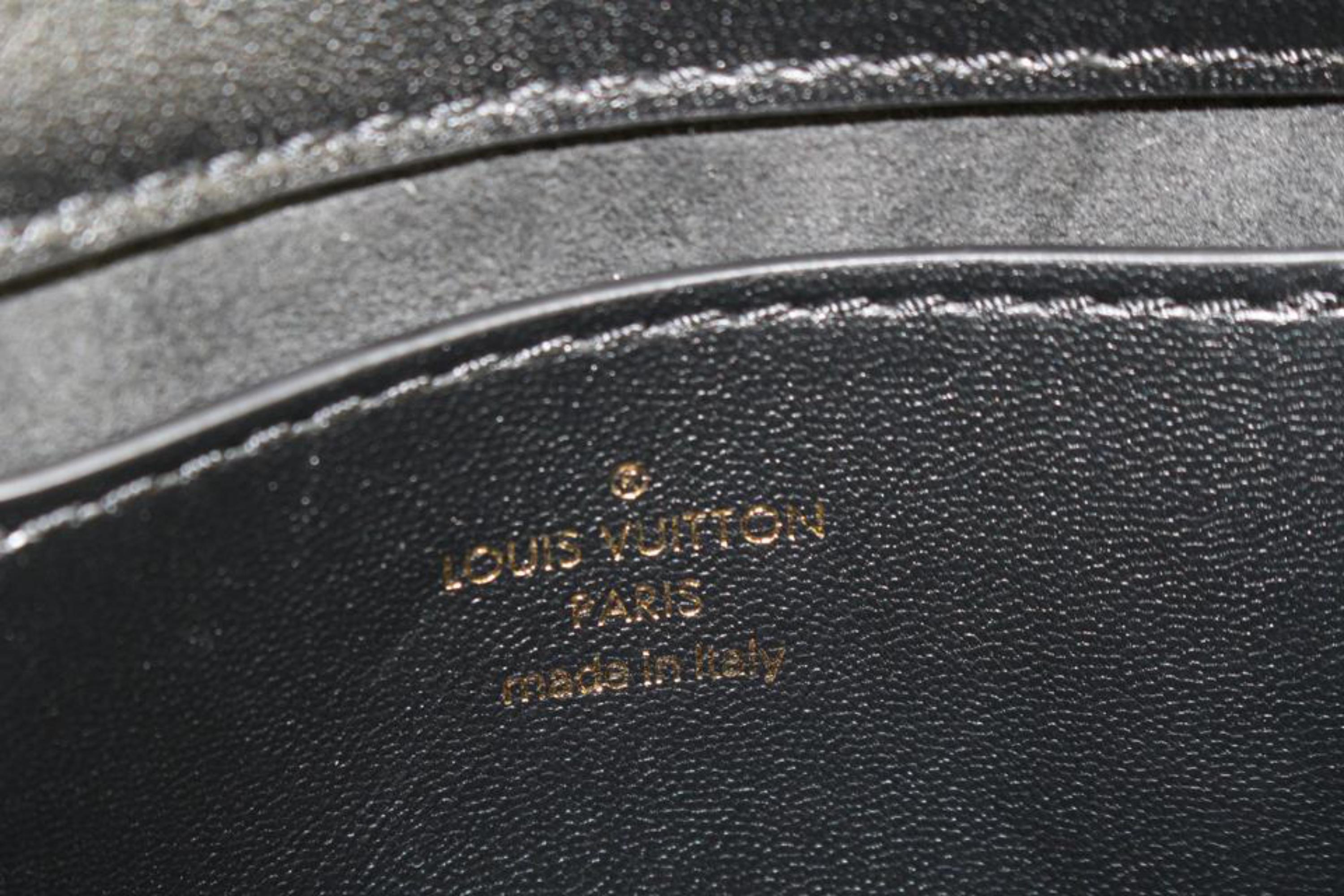 Louis Vuitton Rare Black Night LV Twist Pochette 48lu725s 6
