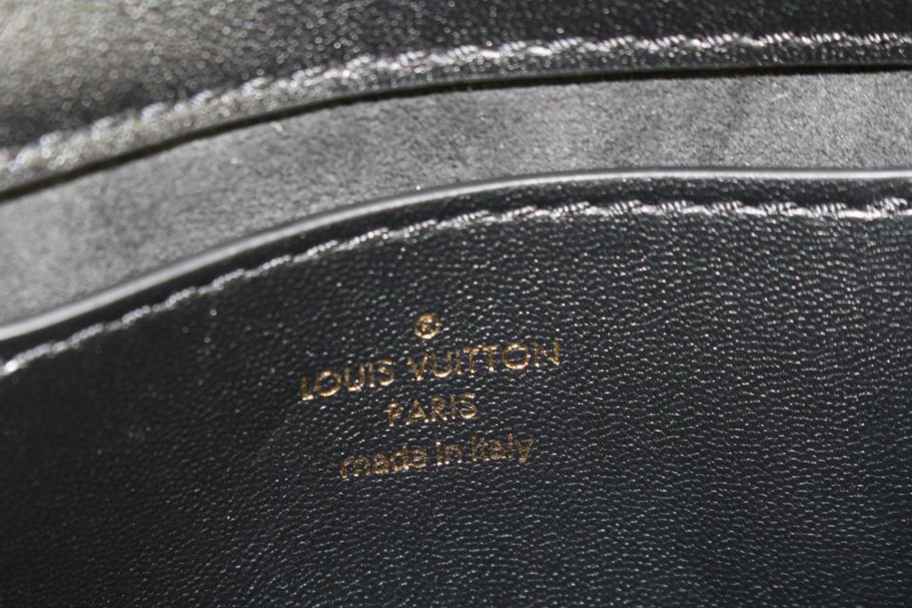 Louis Vuitton Rare Black Night LV Twist Pochette 53L26a 9