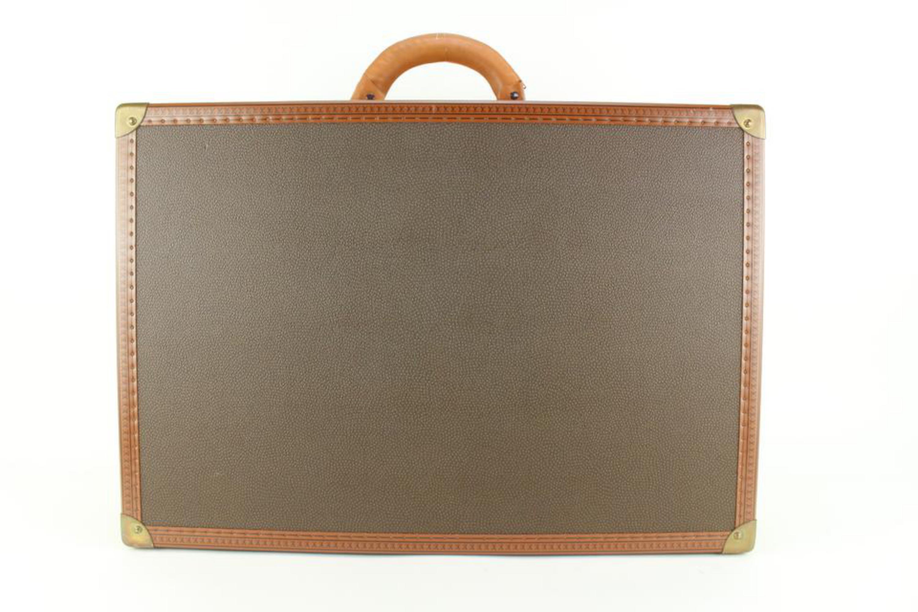 Louis Vuitton Rare malle à vapeur Bisten 60 rigide 3lz729s 5