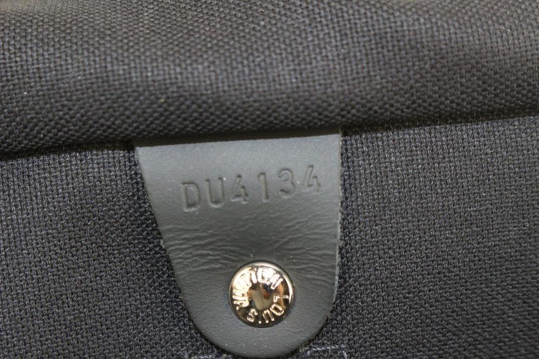Louis Vuitton Black Damier GeanteEole 50 Rolling Duffle Bag 5LV91 –  Bagriculture