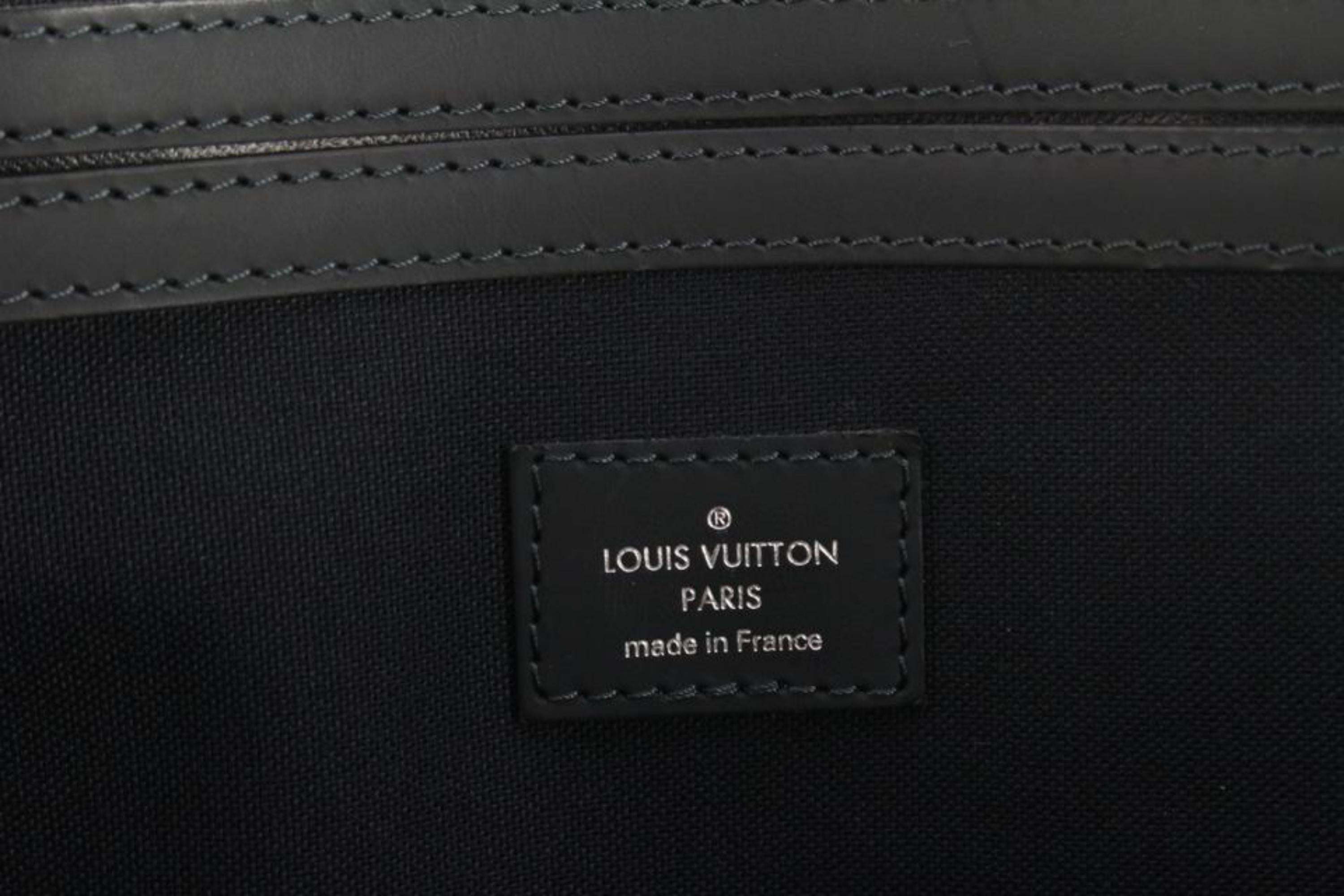 Women's or Men's Louis Vuitton Rare Blue Damier Cobalt Keepall Bandouliere 45 Duffle Bag 13lz531s For Sale