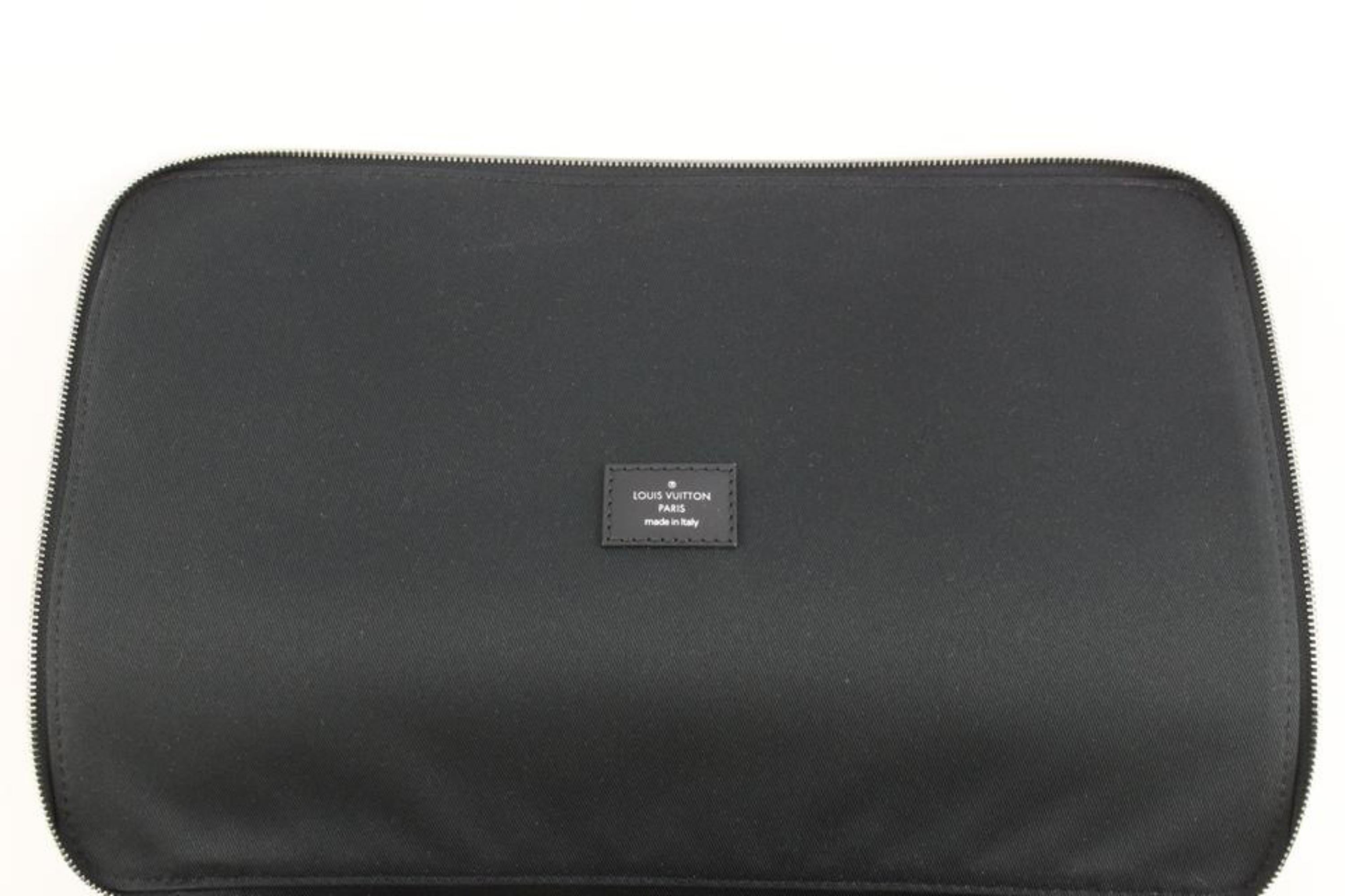 Gray Louis Vuitton Rare Damier Graphite Packing Cube GM 78lu825s