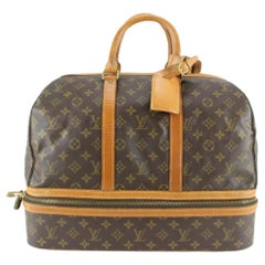 Louis Vuitton Rare Discontinued Monogram Sac Sport Duffle Bag 73lk817s