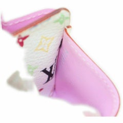 Louis Vuitton Rare Game On White Monogram Multicolor Long Sarah Wallet Porte