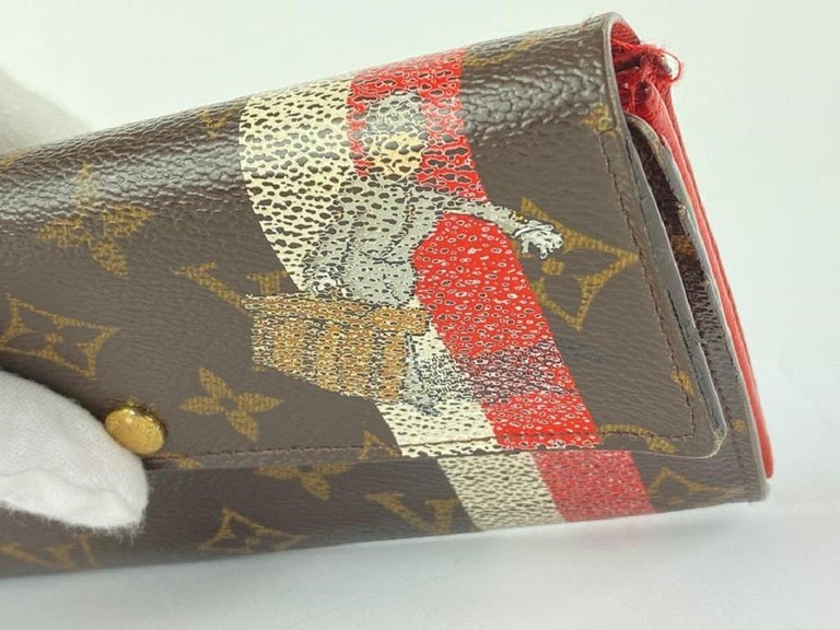 Louis Vuitton, Bags, Louis Vuitton Monogram Portefeiullesarah Long Bifold  Wallet Converted Crossbody