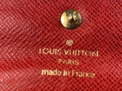 Louis Vuitton Rare Groom Bellboy Porte Tresor Sarah Long Wallet 6LVa1117