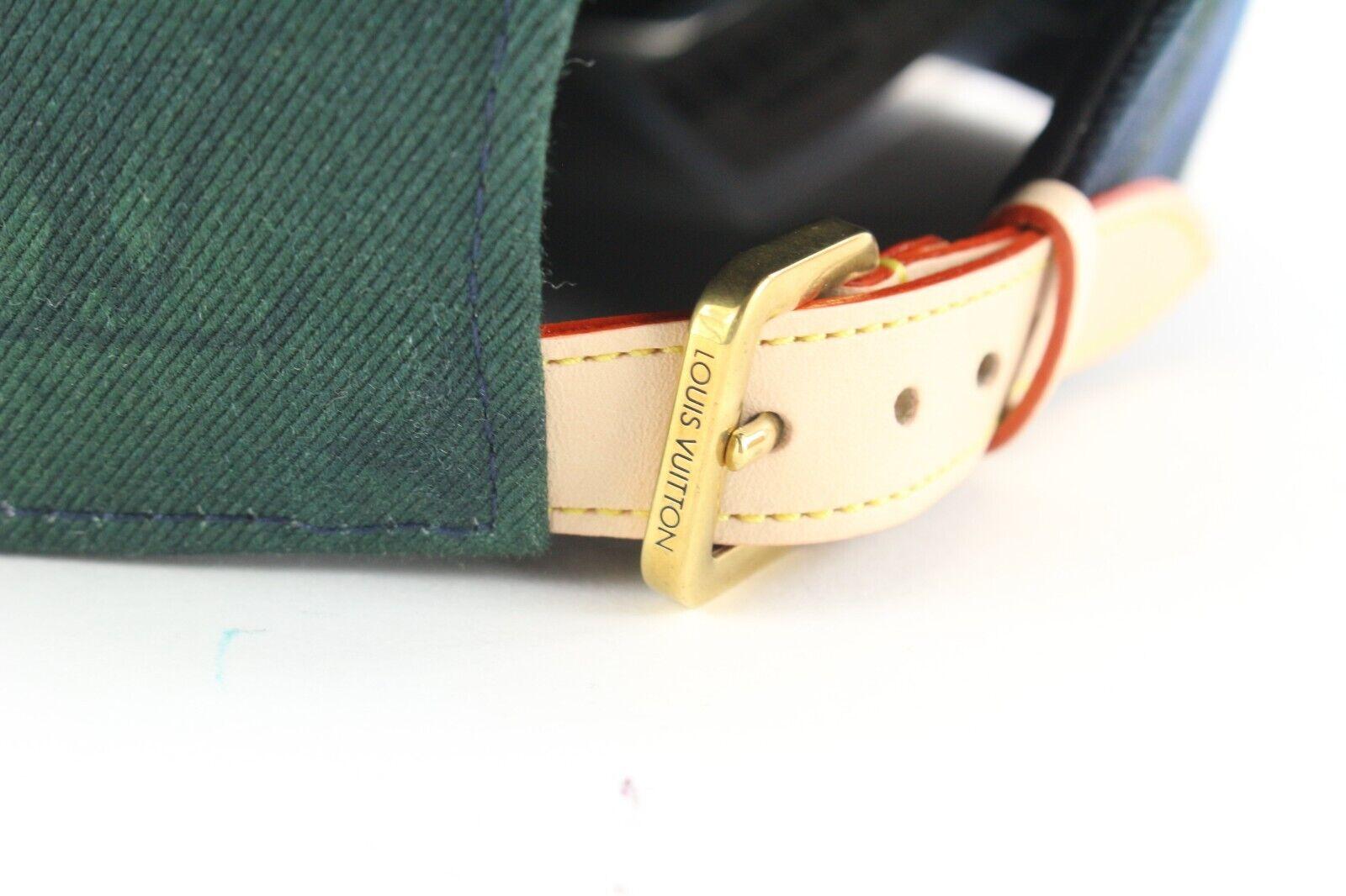 Gray Louis Vuitton Rare Limited Baseball Cap Hat Tye Dye Monogram 5LK0427