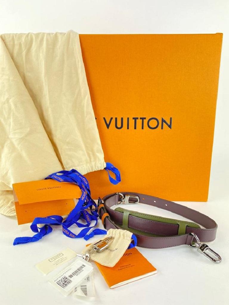 Louis Vuitton Monogram Keepall Bandouliere 50 Boston Duffle Bag with Strap  59LV713A