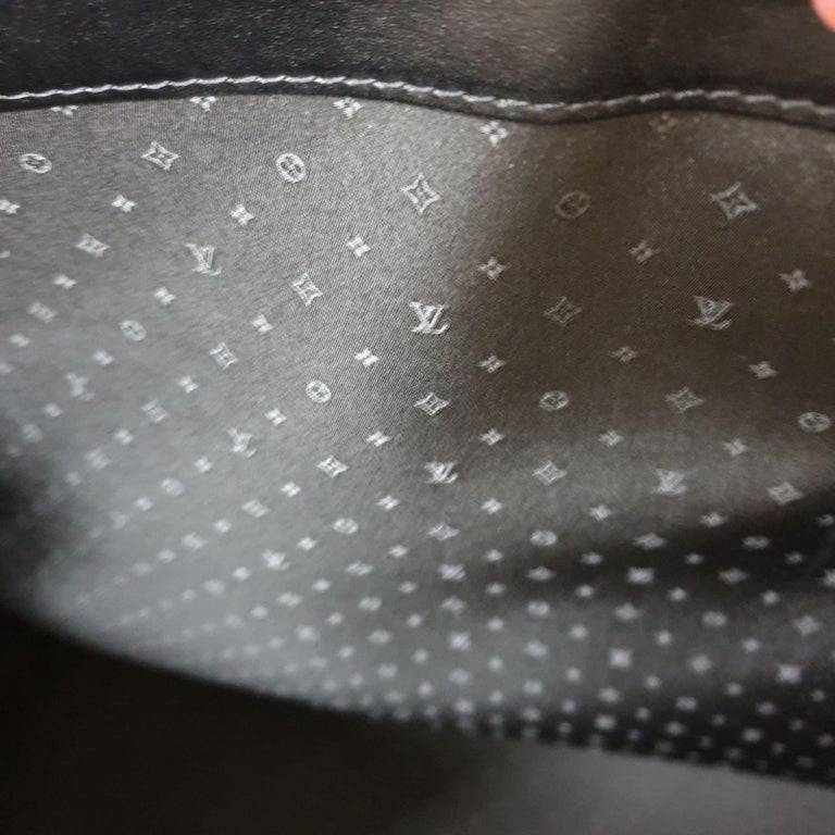 Louis Vuitton Rare Limited Edition Black Top Handle Carryall Travel Tote Bag  For Sale at 1stDibs