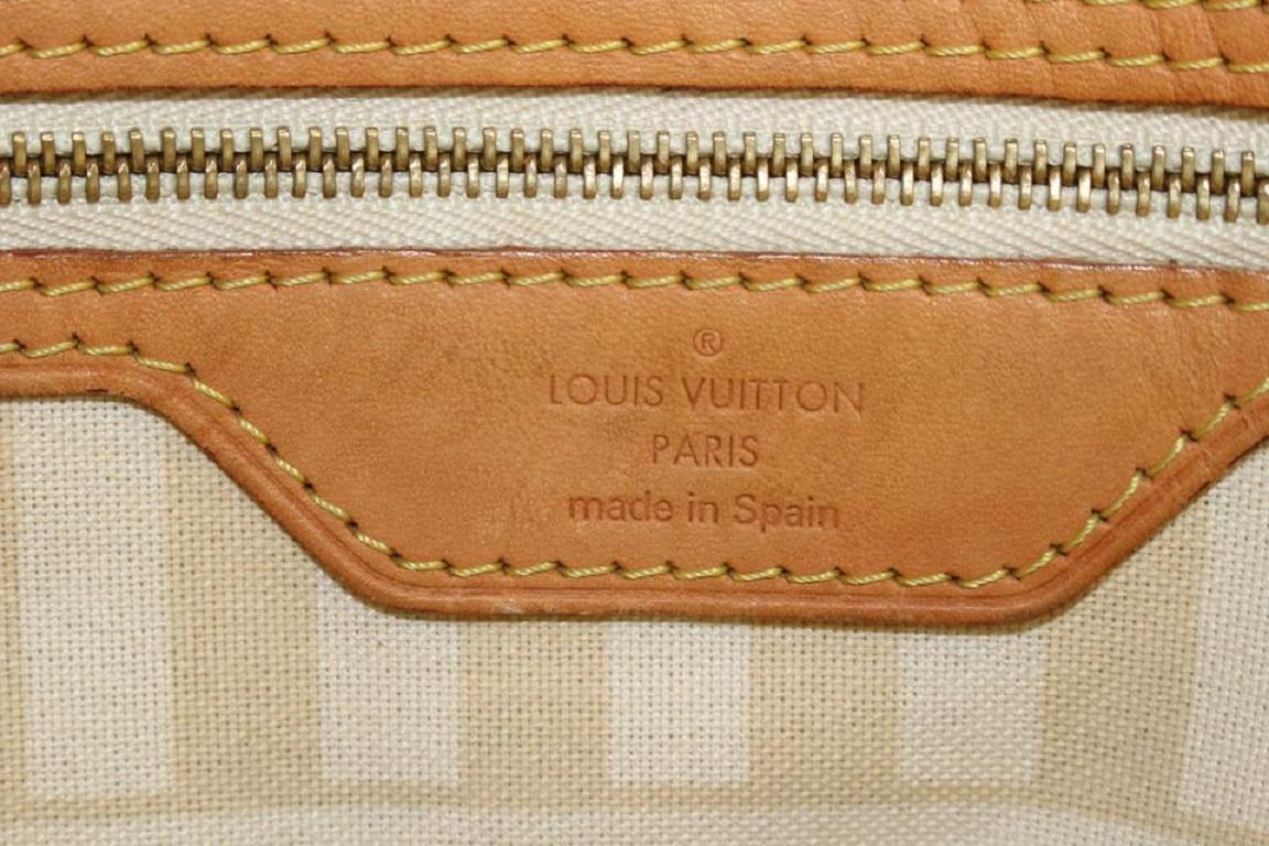 Louis Vuitton Rare Limited Rayures Monogram Neverfull MM Tote Bag 384lvs527 In Good Condition In Dix hills, NY