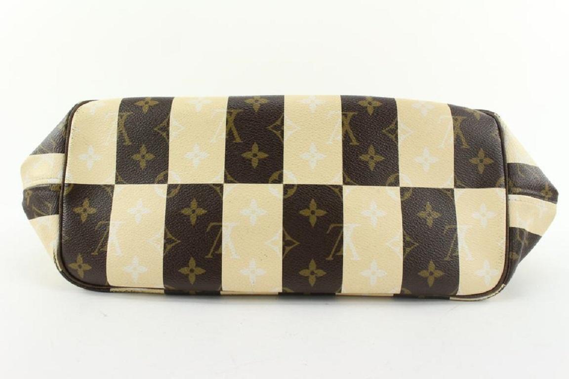 Louis Vuitton Rare Limited Rayures Monogram Neverfull MM Tote Bag 384lvs527 3