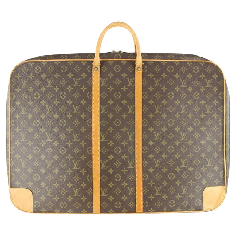 Rare Vintage Louis Vuitton Monogram Travel Luggage Tag ID Holder