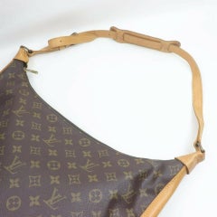 Louis Vuitton Rare Monogram Bagatelle Zip Hobo Bag 862399
