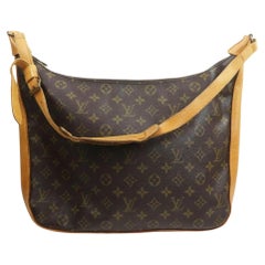 Louis Vuitton Rare Monogram Bagatelle Zip Hobo Bag 862399