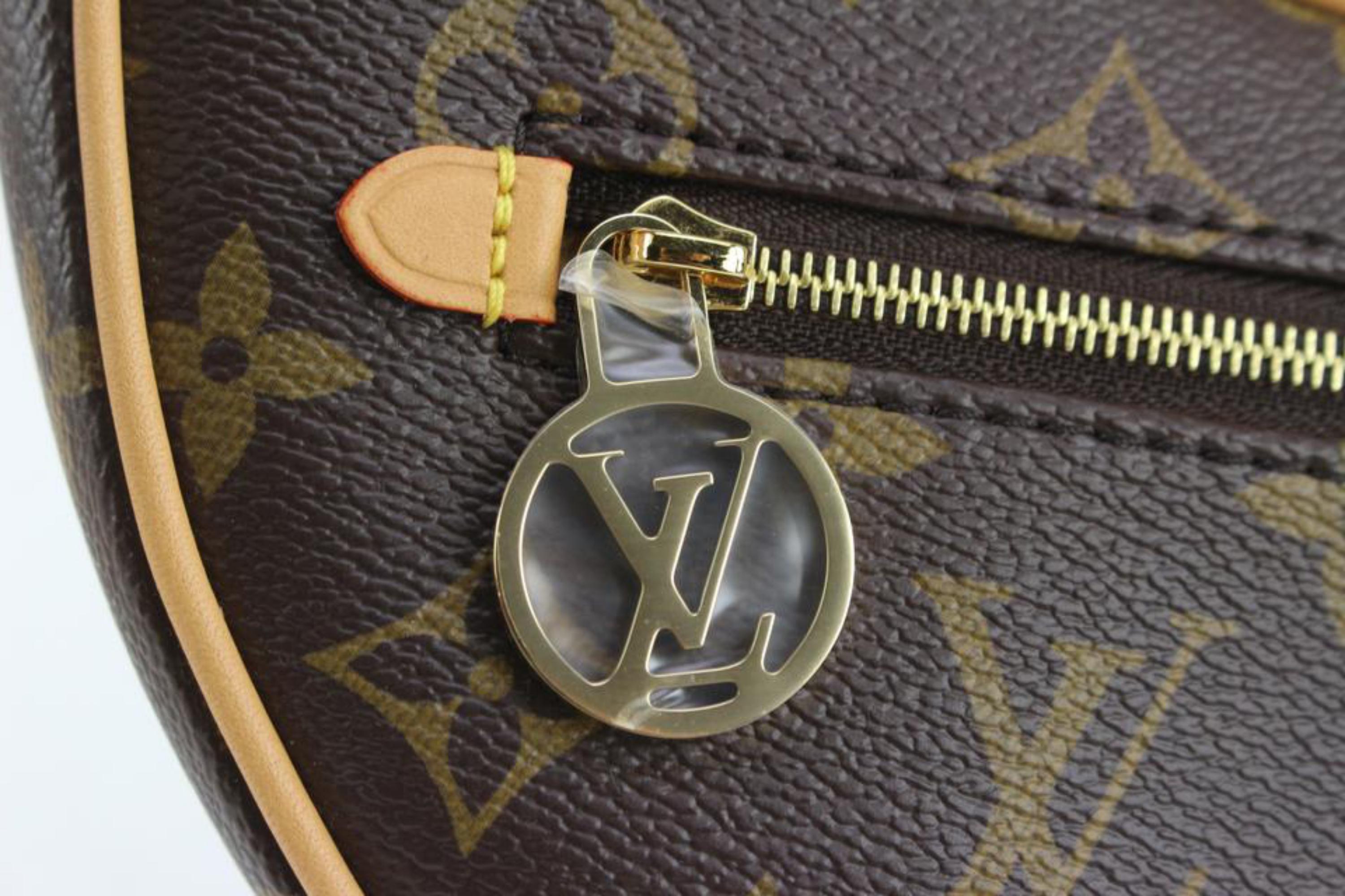 Louis Vuitton Seltene Monogramm Schleife Kette Hobo Crossbody Croissant Tasche 1118lv34 im Angebot 1