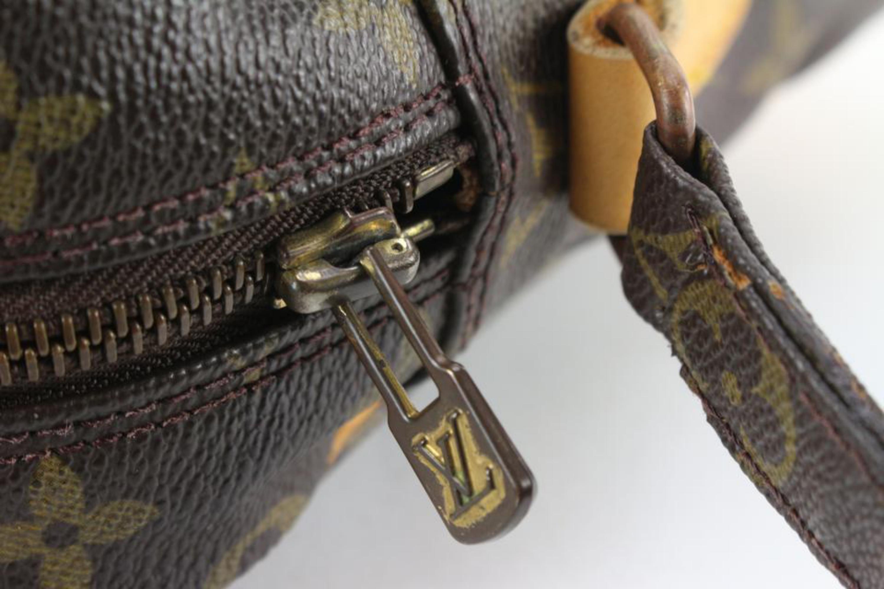 Gray Louis Vuitton Rare Monogram Potomac Shoulder Bag 87lk711s For Sale