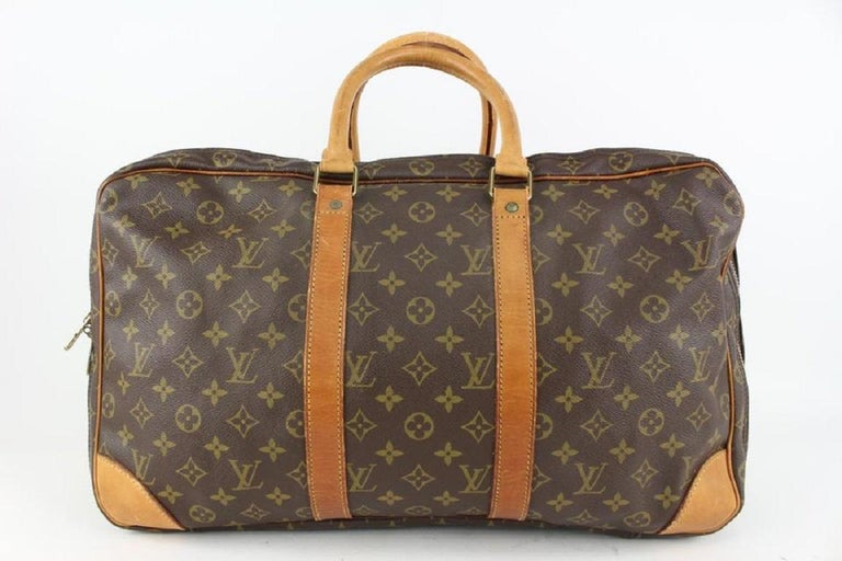 Louis Vuitton Monogram Sac Marin Large Duffle Bag XL Travel Tote Vintage  90s at 1stDibs