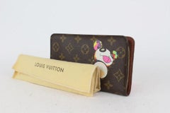Louis Vuitton Rare Murakami Monogram Panda Zippy Wallet Long Zip Around 128lv728