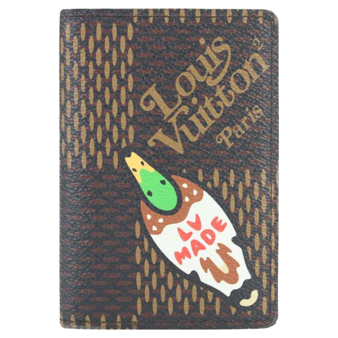 Louis Vuitton Rare Nigo Damier Geant Organizer De Poche Card Case Wallet 862940