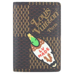 Louis Vuitton Rare Nigo Damier Geant Organizer De Poche Card Case Wallet 862940