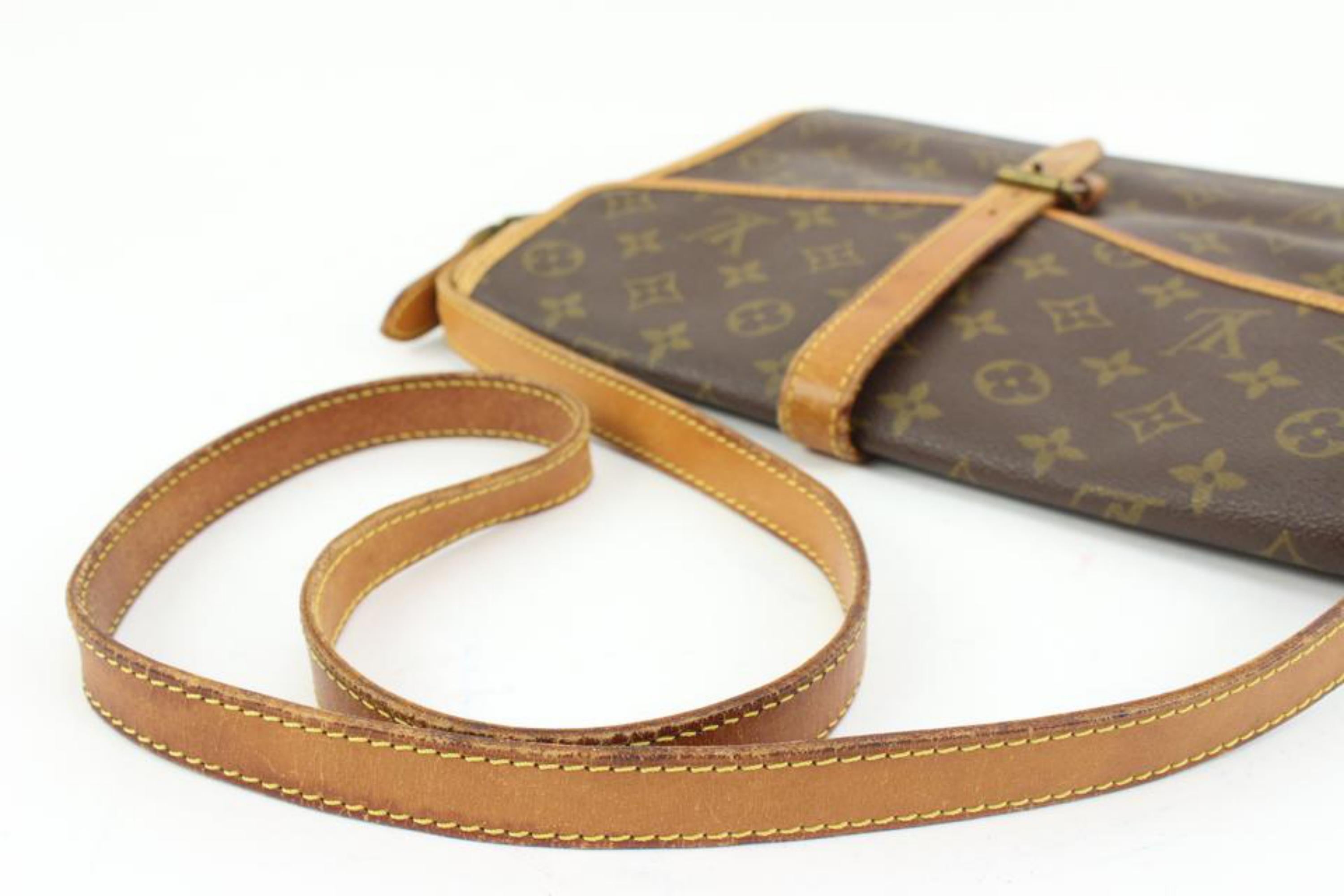 Women's Louis Vuitton Rare No. 230 Monogram Serviette Portable Pliante 86lv39s For Sale