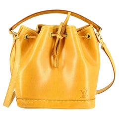 Louis Vuitton Rare Noe Handbag in Brown Smooth Leather