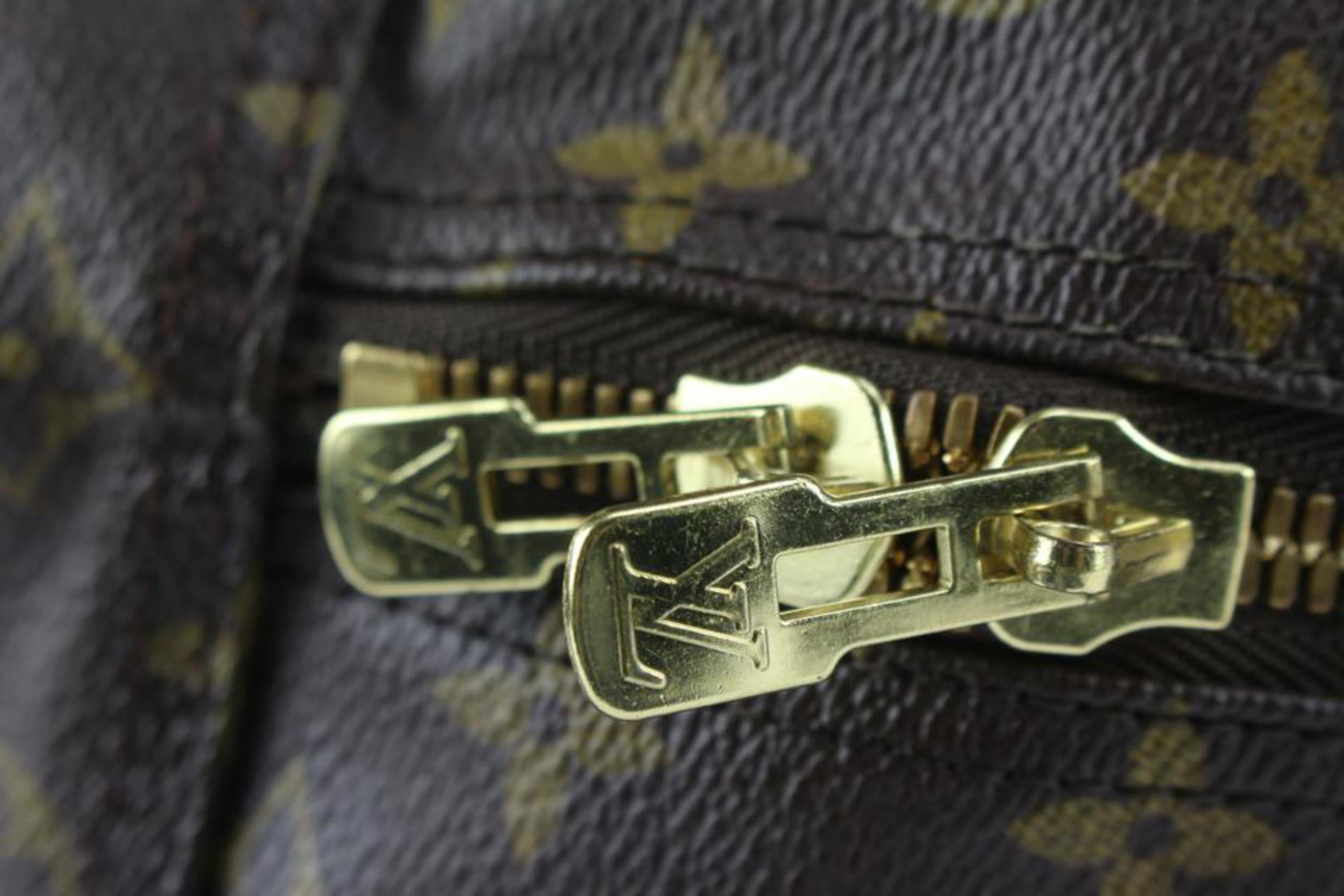 Louis Vuitton Seltene kleine Größe Monogramm Sac Evasion Sporttasche 1222lv25 im Angebot 5