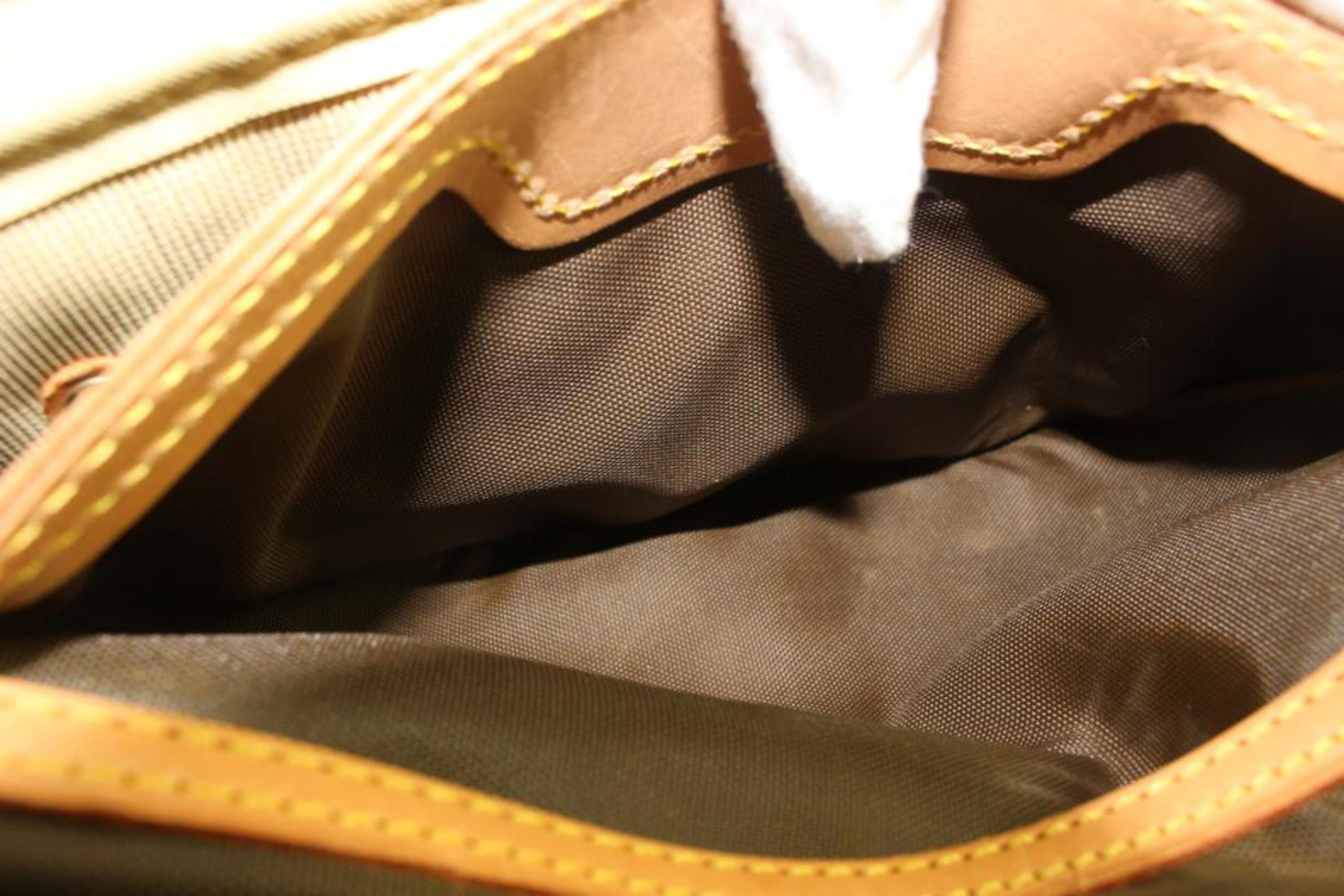 Louis Vuitton Rare petit sac monogramme Evasion Sports Bag 1222lv25 en vente 6