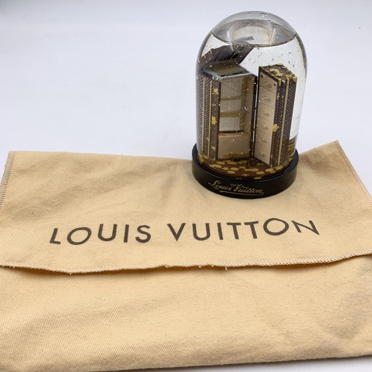 Louis Vuitton Rare Snow Globe Wardrobe Trunk Home Decor – OPA Vintage