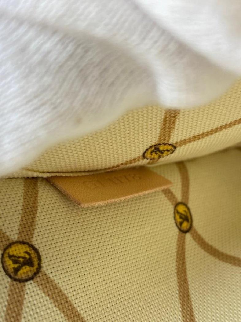 Louis Vuitton Rare sac à main d'été monogramme Neverfull Pochette GM avec pochette Bon état - En vente à Dix hills, NY