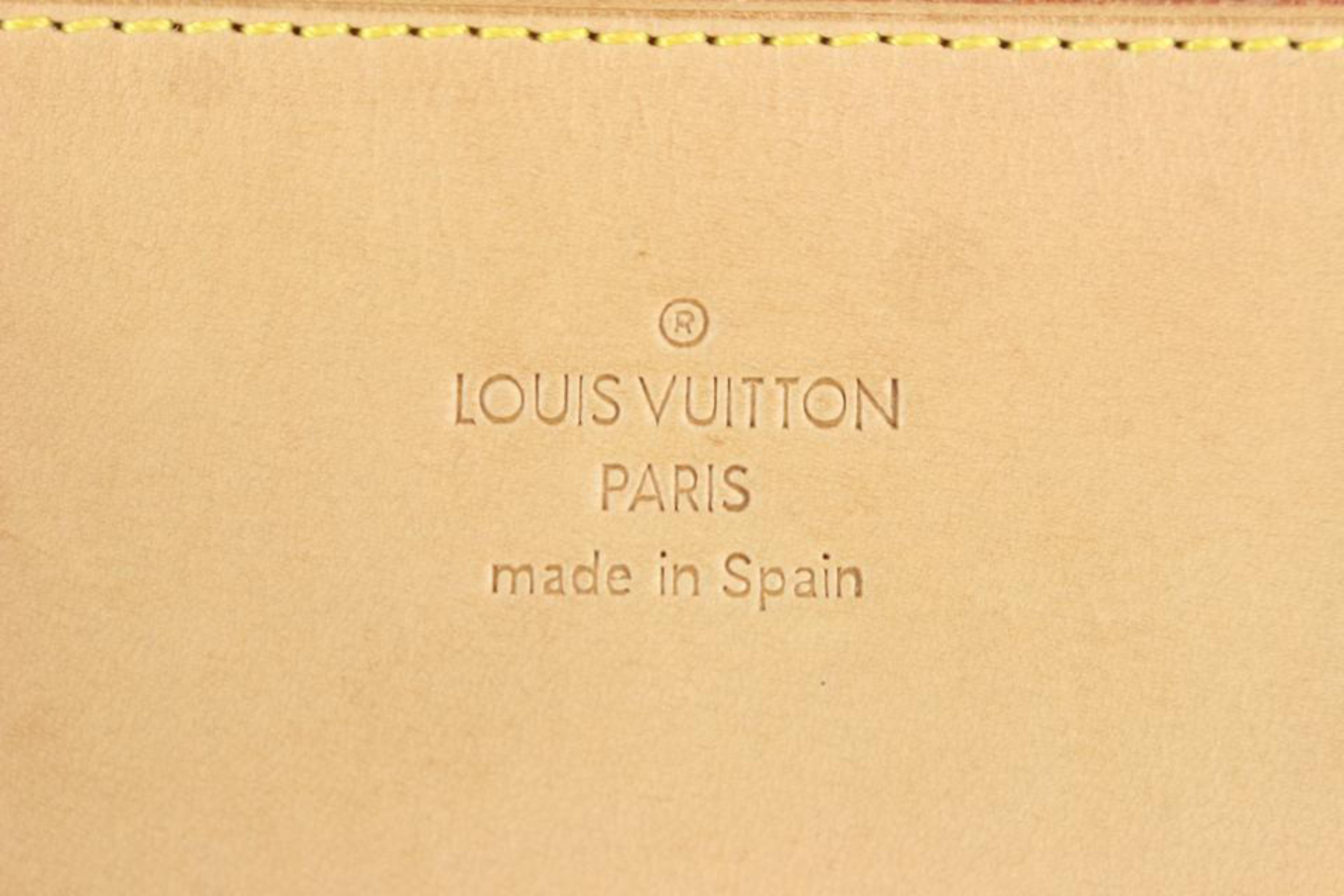 Louis Vuitton Rare Vachetta Leather Micro Pochette Accessories 1LVJ1021 1
