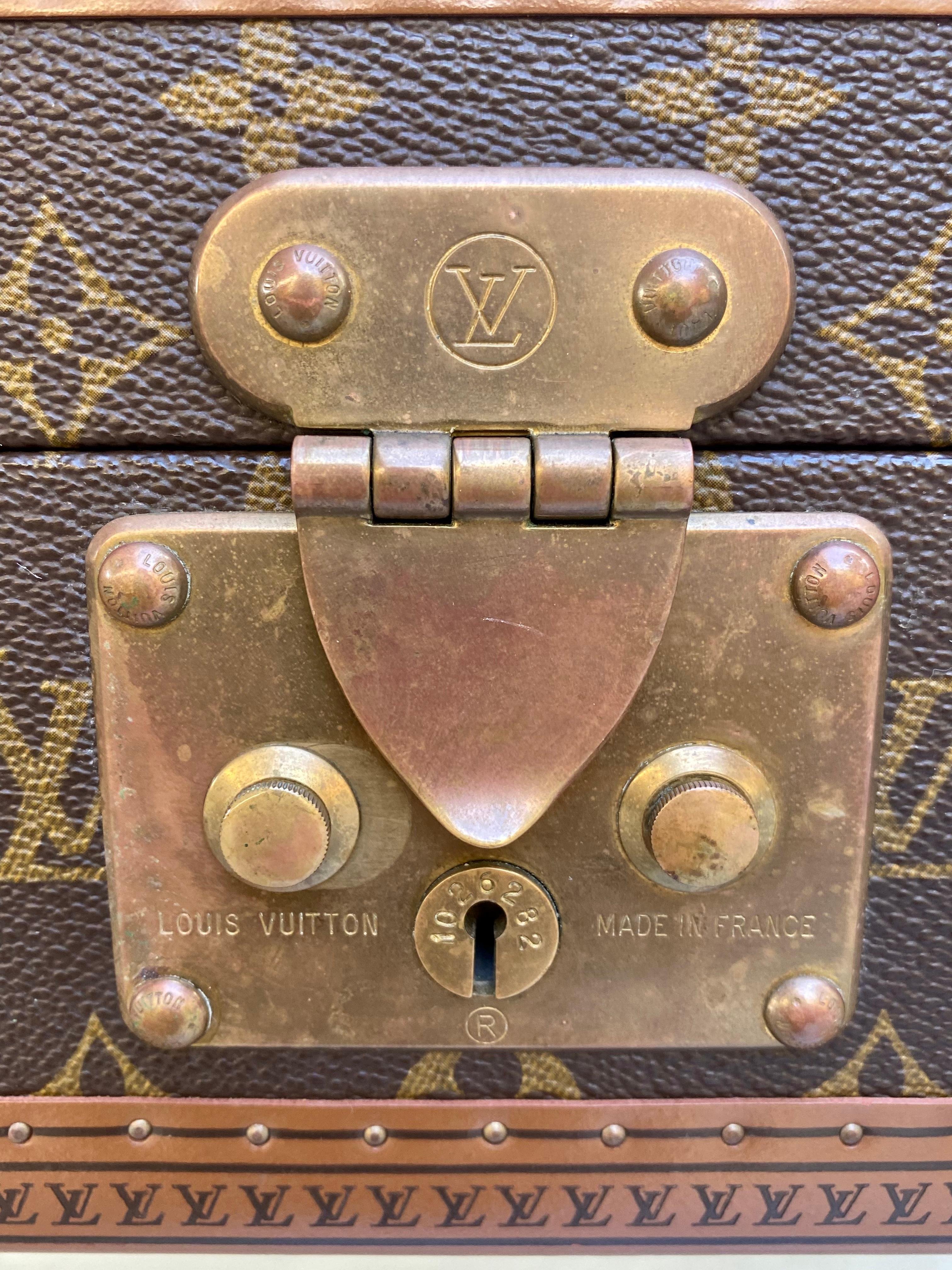 Louis Vuitton Rare Vintage Cigar Boite Trunk Humidor Travel Luggage  10