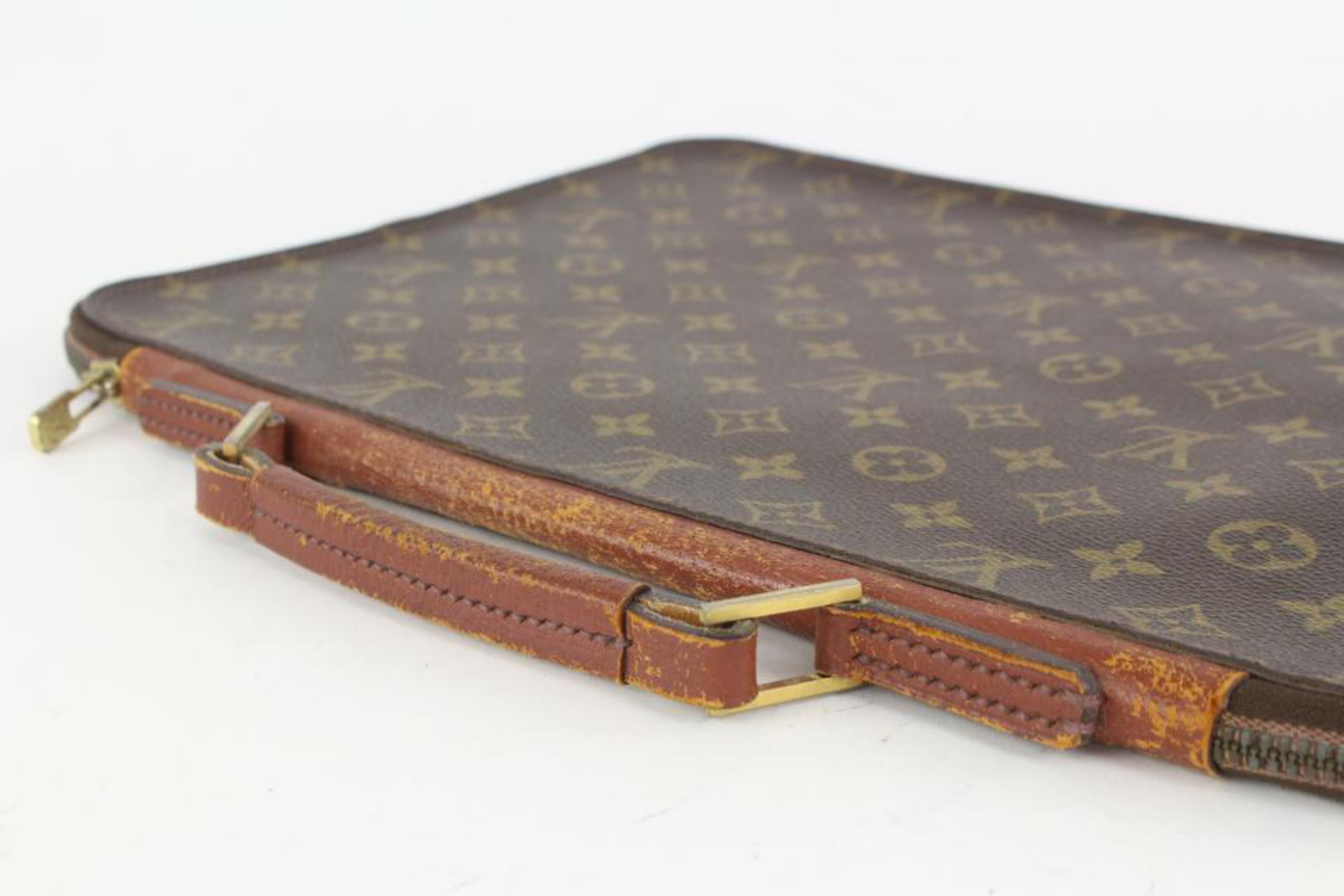 lv briefcase vintage