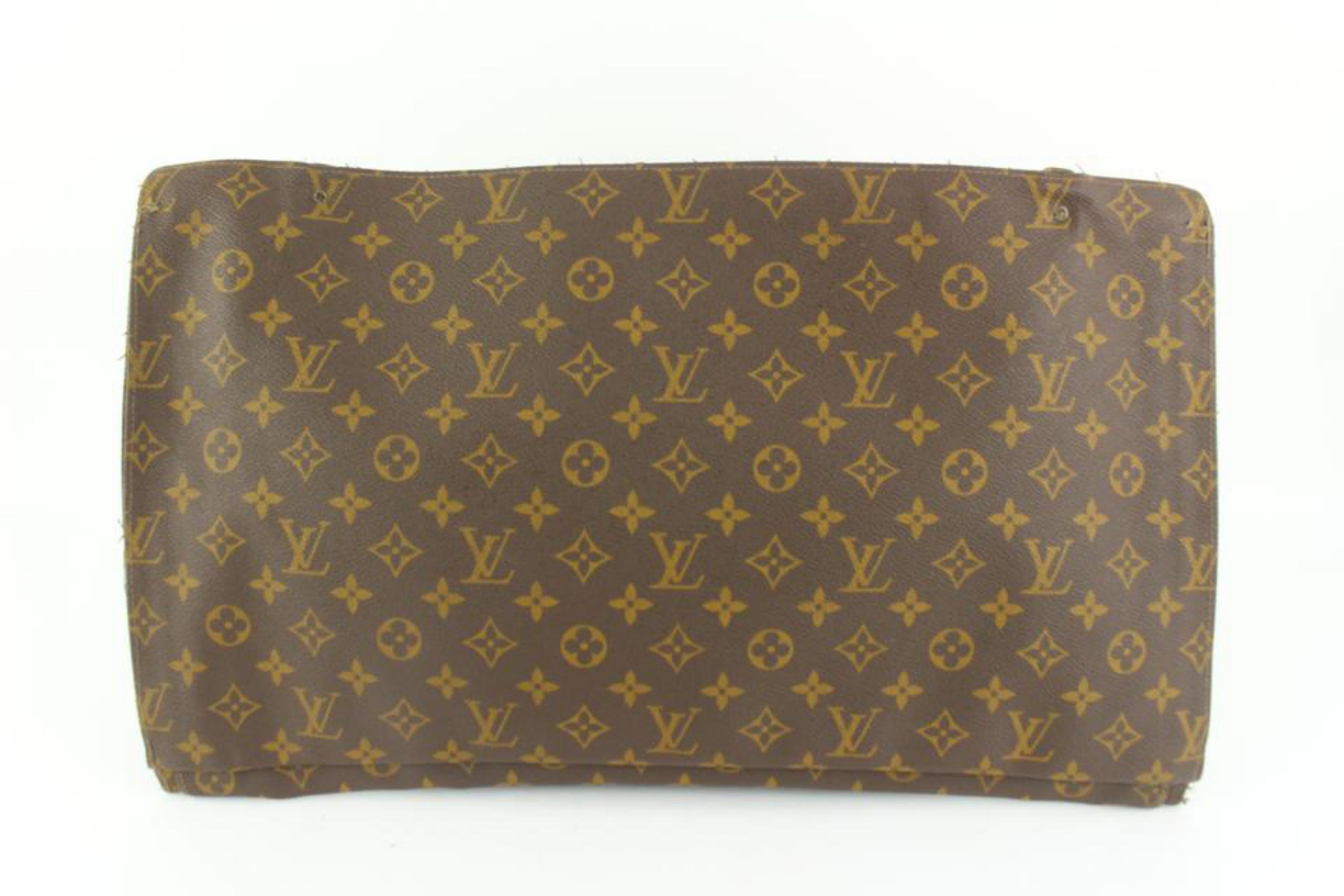 Louis Vuitton Seltene Vintage Monogramm Garment Bag einfügen Tasche 6LZ1209 im Angebot 5