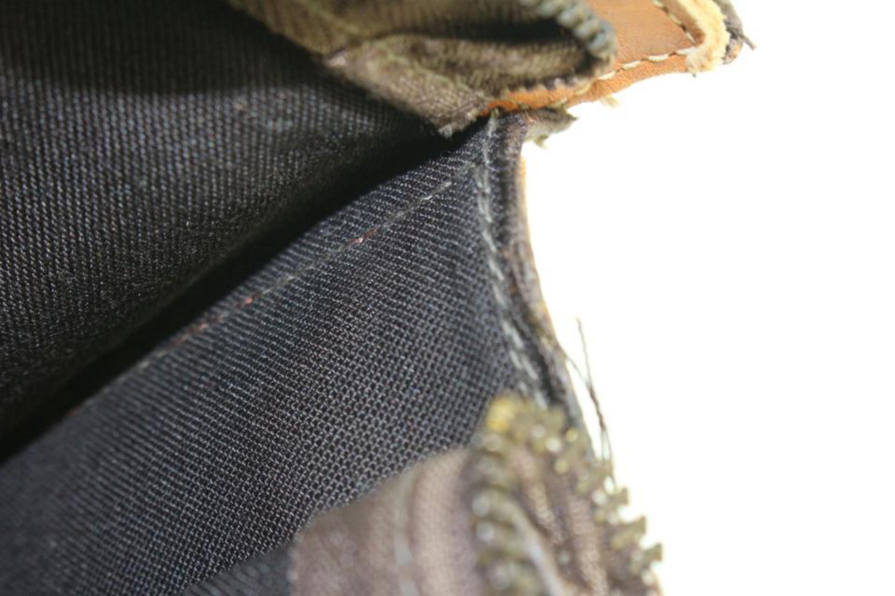 Louis Vuitton Seltene Vintage Monogramm Garment Bag einfügen Tasche 6LZ1209 im Zustand „Gut“ im Angebot in Dix hills, NY