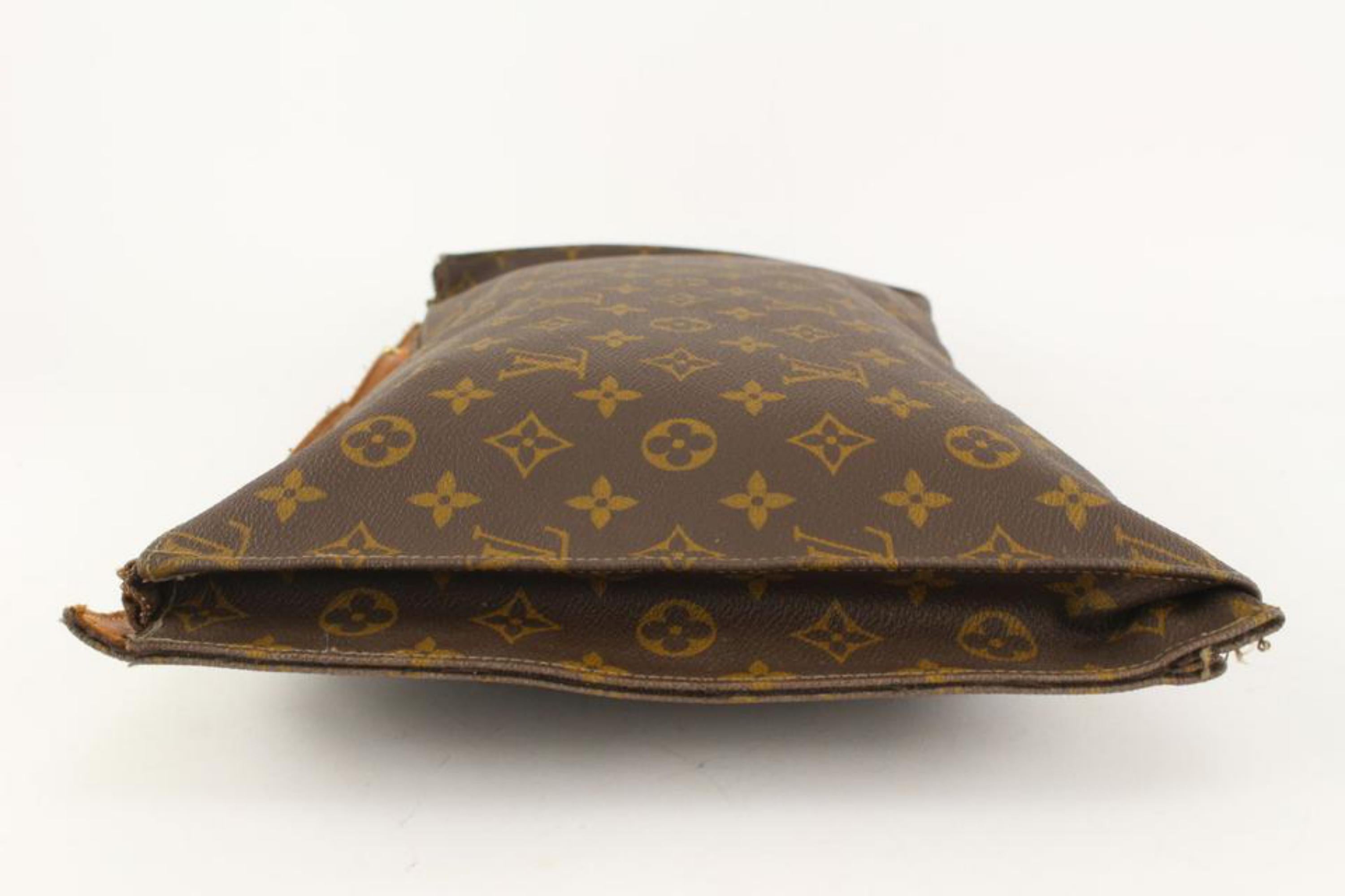 Louis Vuitton Seltene Vintage Monogramm Garment Bag einfügen Tasche 6LZ1209 im Angebot 3