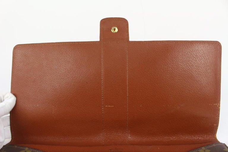 Authentic Louis Vuitton Monogram Pochette Lena Ring Fold Clutch bag rare