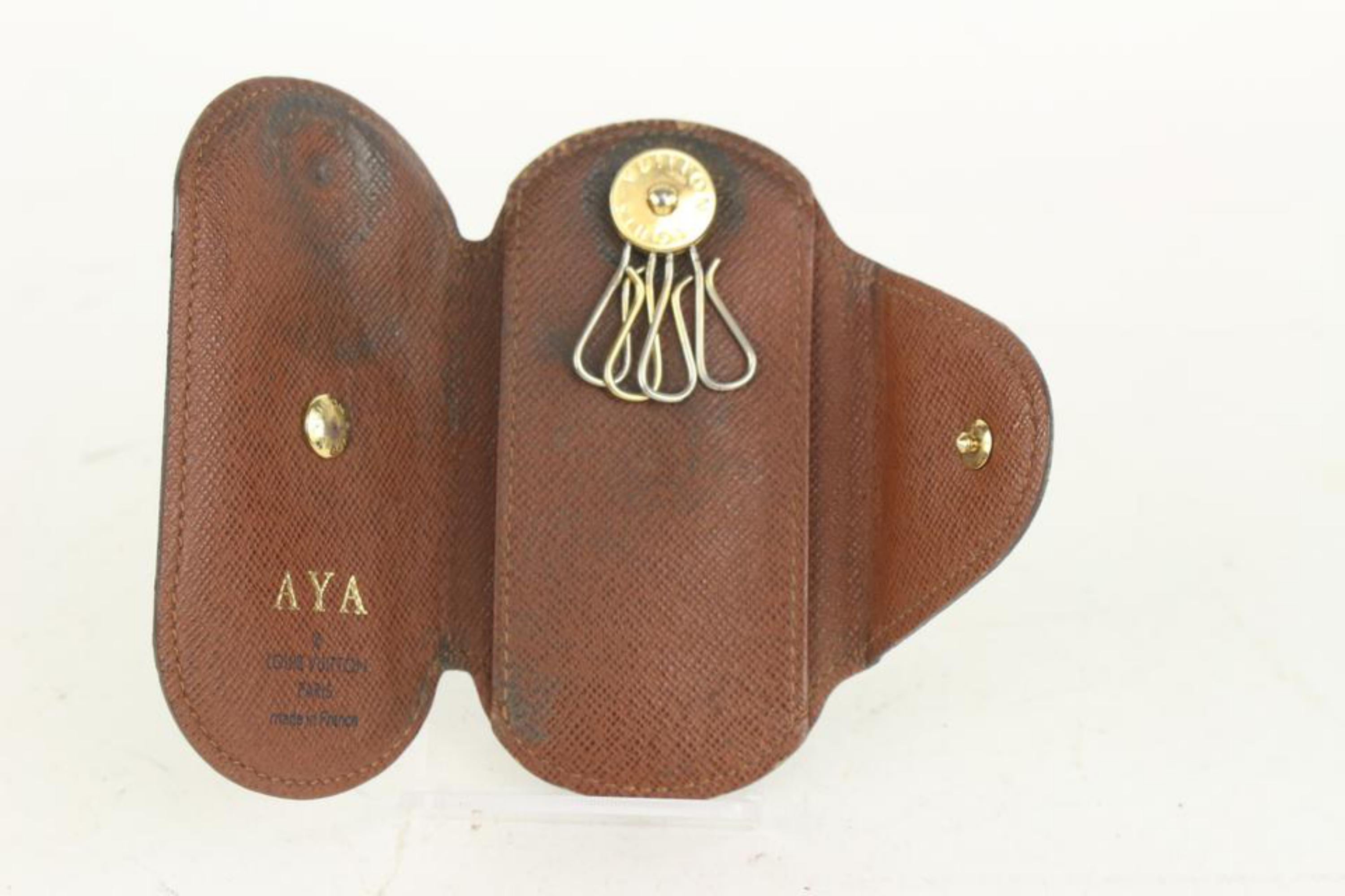 Louis Vuitton Rare Vintage Monogram Multicles Key Holder 1019lv18 2