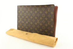 Louis Vuitton Rare Vintage Monogram Portfolio Document Holder Folder 1223lv19