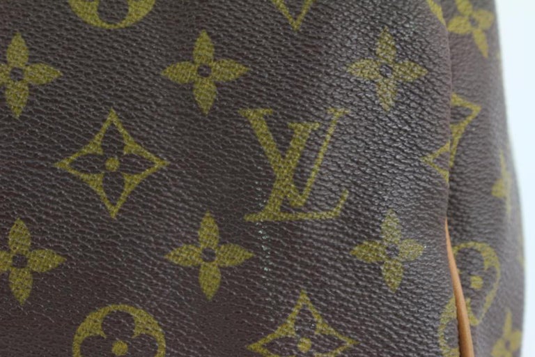 Louis Vuitton Rare Vintage Monogram Speedy 30 Boston Bag 122lv7