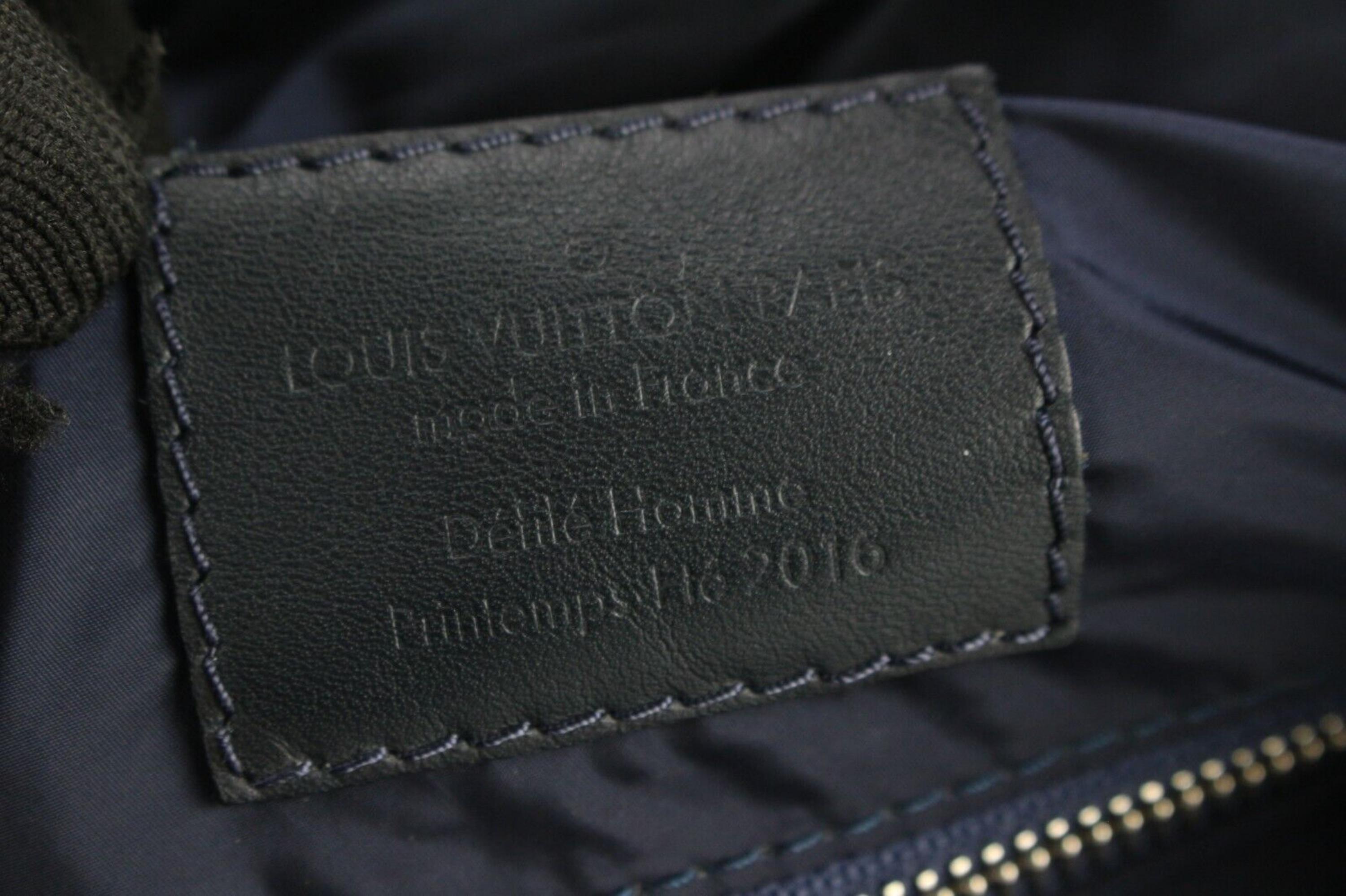 Louis Vuitton Rare White Antarctica Monogram Ultralight Backpack 6LVJ1118 For Sale 3