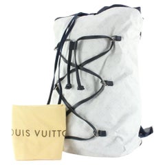 Louis Vuitton Rare White Antarctica Monogram Ultralight Backpack 6LVJ1118
