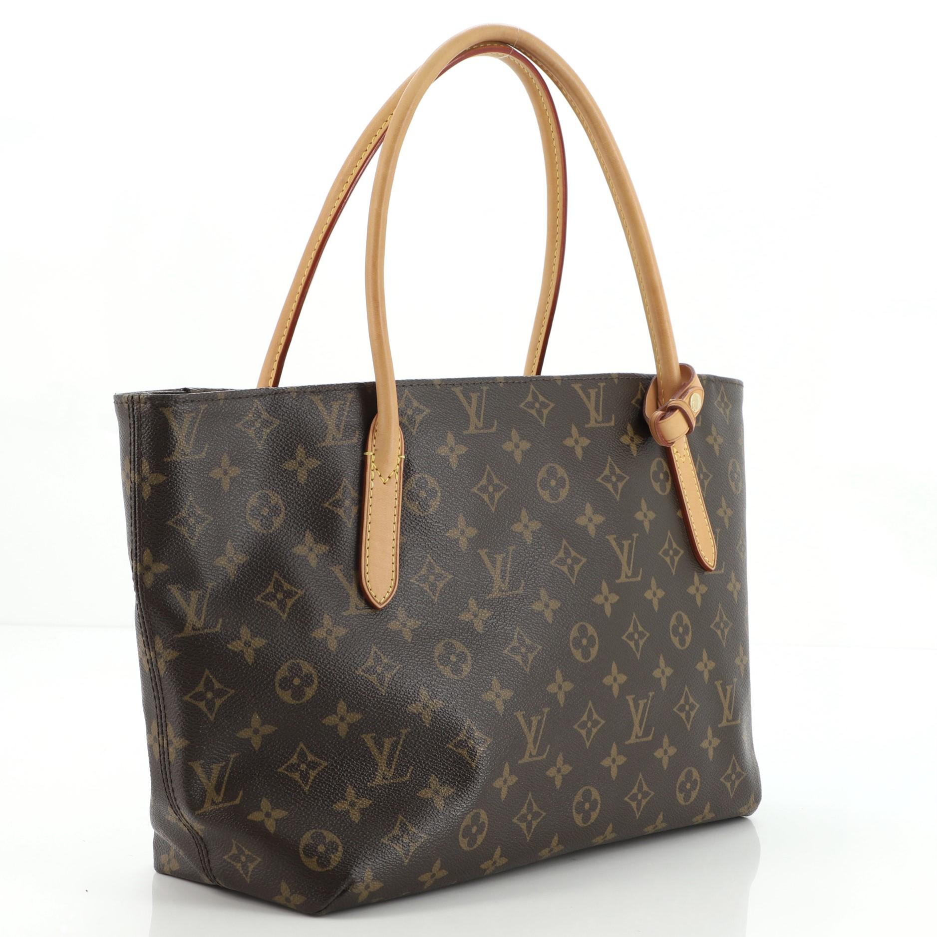 Condition: Very good. Slight creasing on exterior, darkening, wear, scuffs and watermarks on handles. Minor wear and small marks in interior, scratches on hardware.
Accessories: Poignet
Measurements: Handle Drop 7