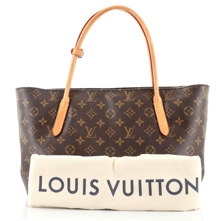 Louis Vuitton Raspail PM Monogram Canvas Shoulder Tote Bag at 1stDibs