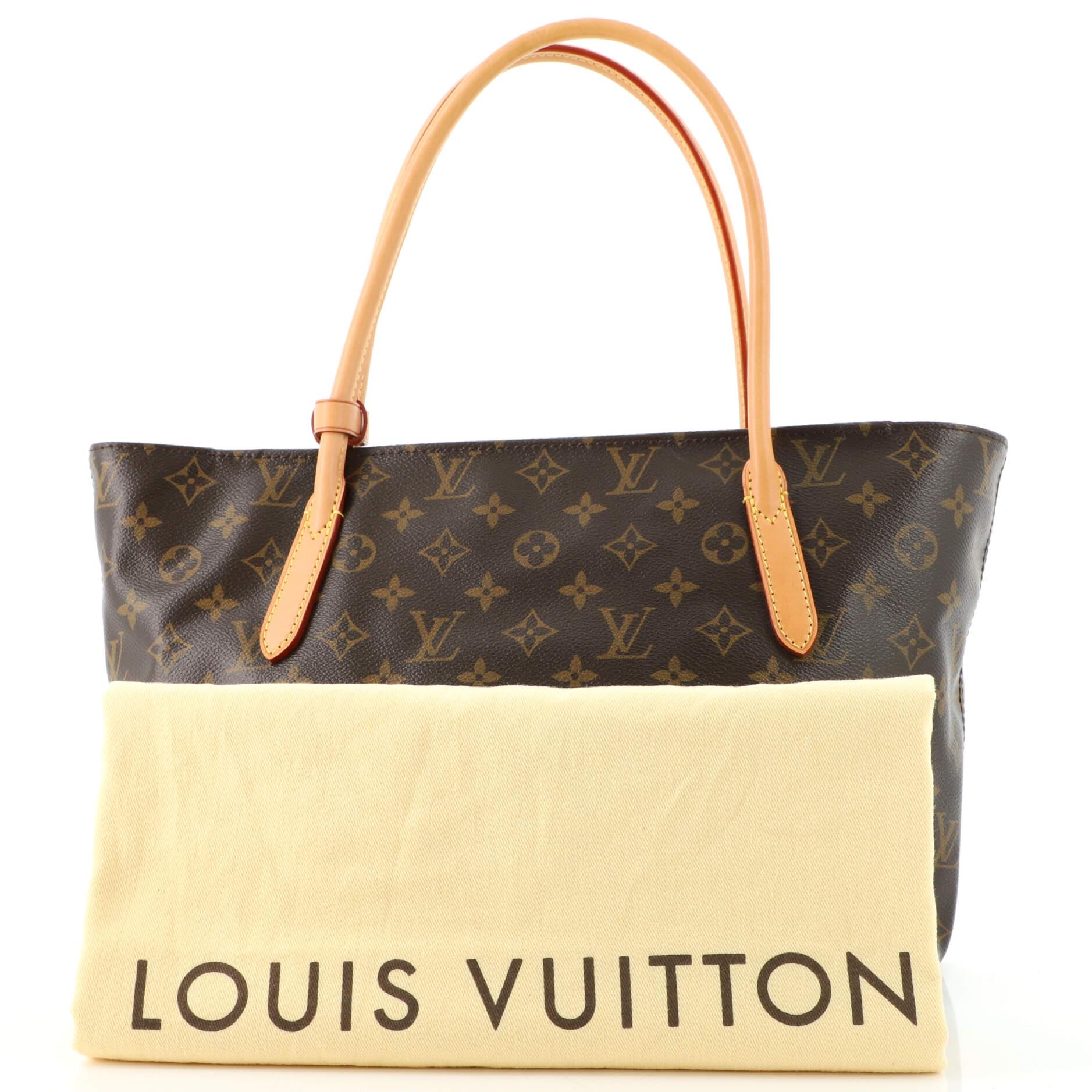 Condition: Very good. Odor in interior. Wear on base corners, creasing on exterior, darkening, wear and scuffs on handles. Minor wear and small marks in interior, scratches and tarnish on hardware.
Accessories: Dust Bag, Poignet
Measurements: Handle