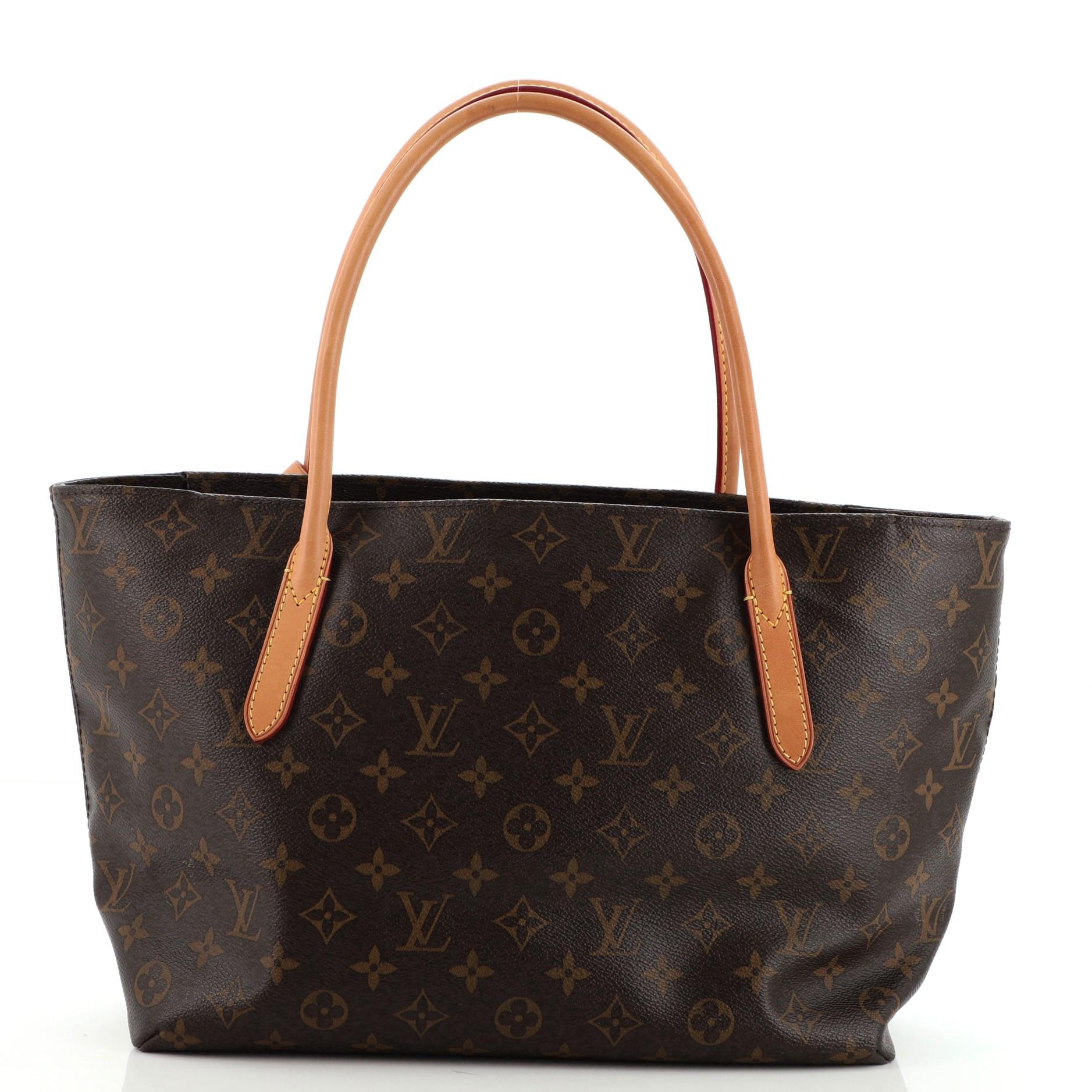Black Louis Vuitton Raspail Tote Monogram Canvas PM