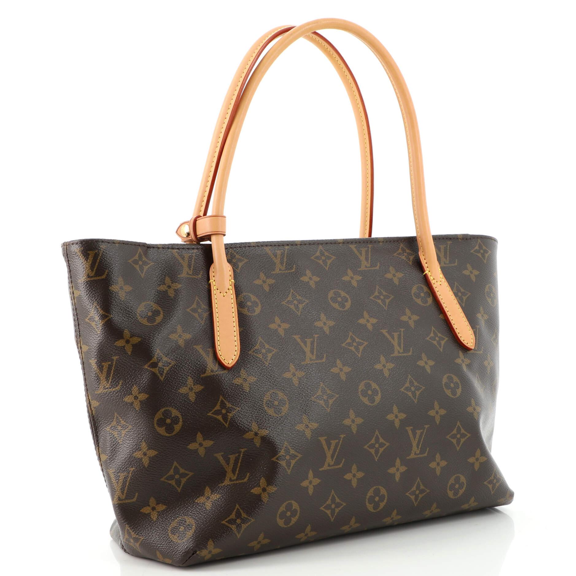 Black Louis Vuitton Raspail Tote Monogram Canvas PM